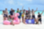 Sandbank Love of Maldives