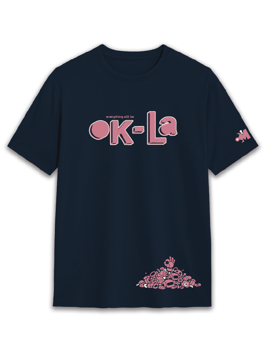 OK-La Adults Tee | Navy