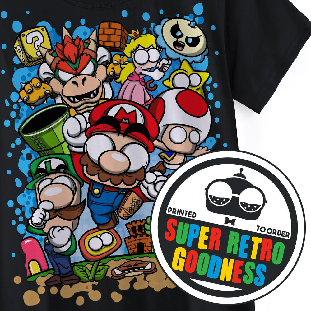 Mushroom Kingdom Tee