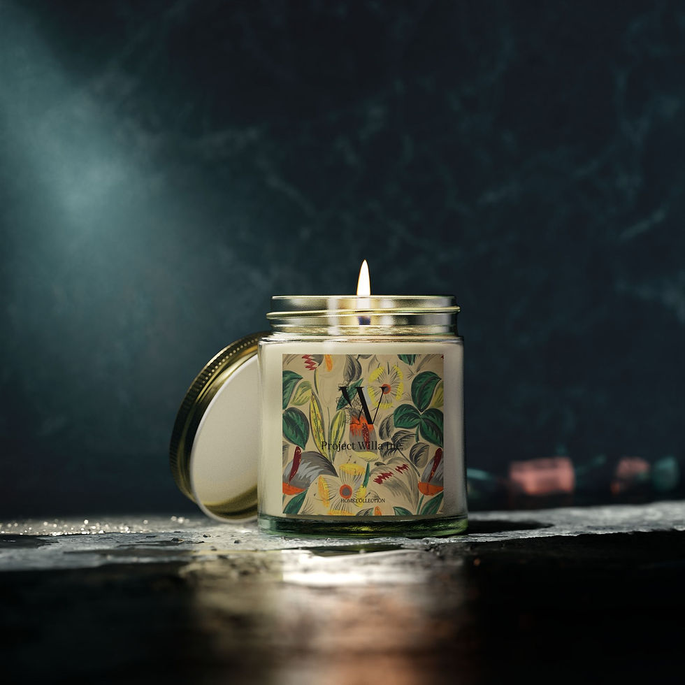 Thumbnail: Scented Coconut Apricot Candles (4oz, 9oz)