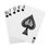 Thumbnail: Elegant Poker Playing Cards - Artistic Design with Floral Accents