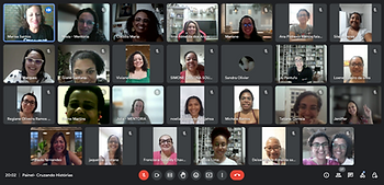 Mulheres em chamada de vídeo