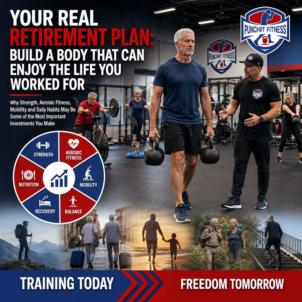 Your Real Retirement Plan: Build a Body That Can Enjoy the Life You Worked For
