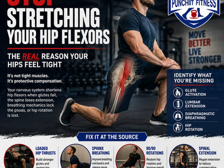 Why Your Hip Flexors Feel Tight (And Why Stretching Isn't Always the Answer)