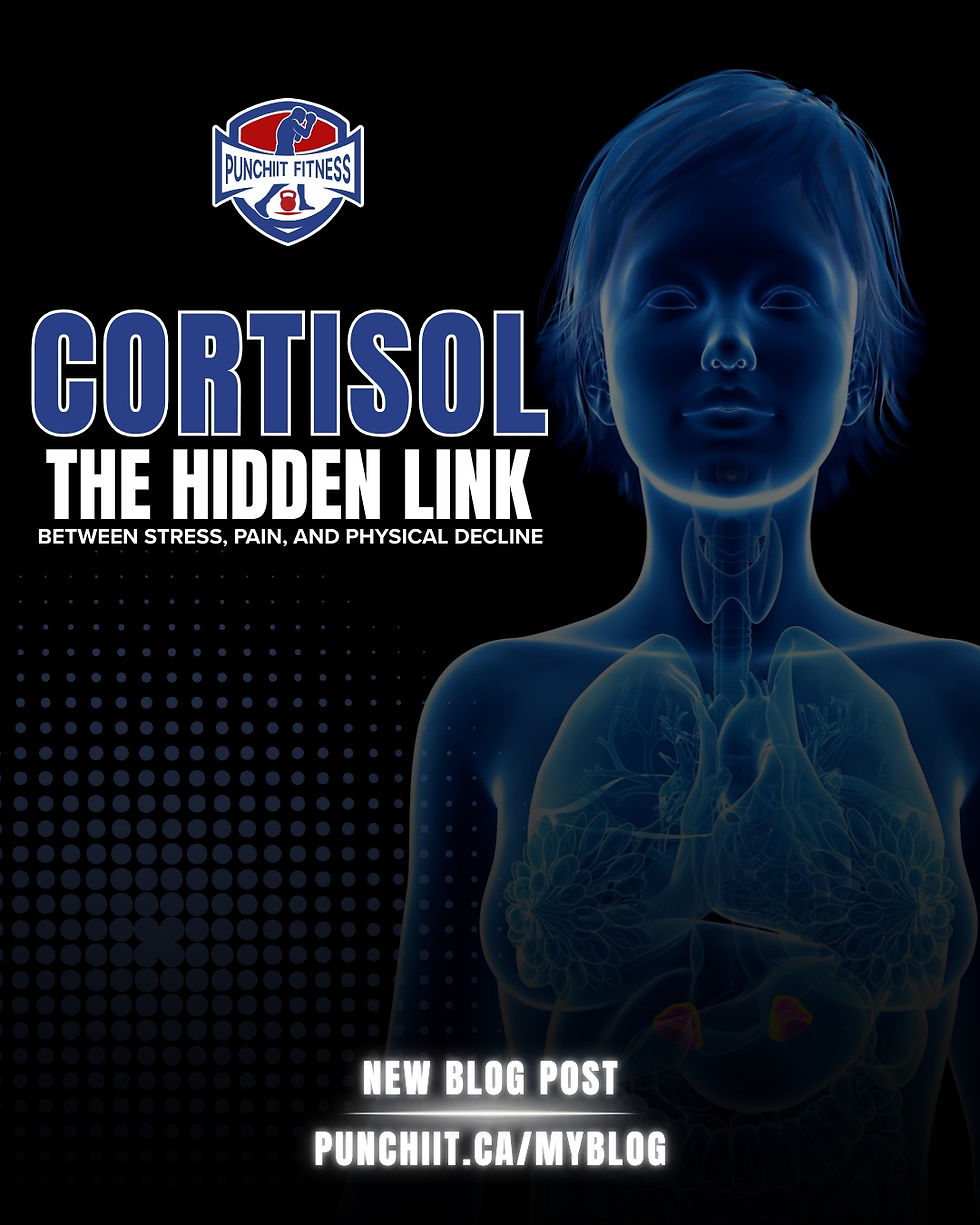Cortisol: The Hidden Link Between Stress, Pain, and Physical Decline