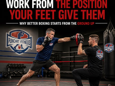 Your Hands Can Only Work From the Position Your Feet Give Them