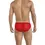 Thumbnail: Men's White Microfiber + Lace Fabric Free Size Brief Underwear