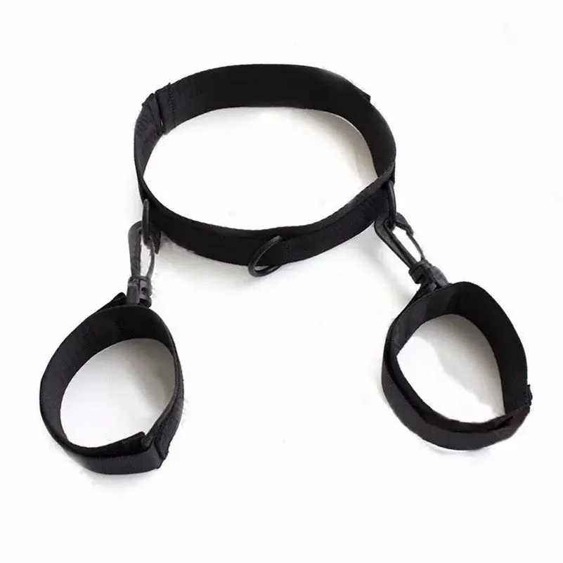 Thumbnail: Collar To Wrist BDSM Restraint CL-01035