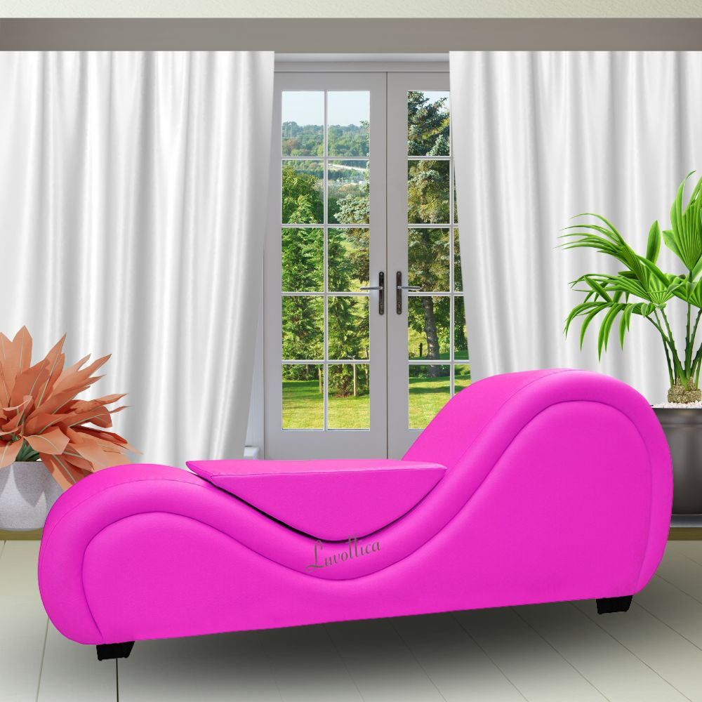 Pink Tantra Sofa Premium Stylish Couch with Center Cushion