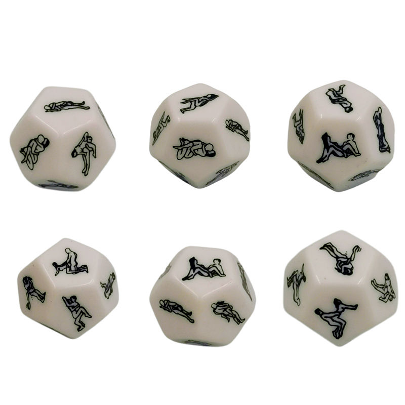 Thumbnail: 12-Sided Love Dice – Multi-Position Pleasure Game for Couples