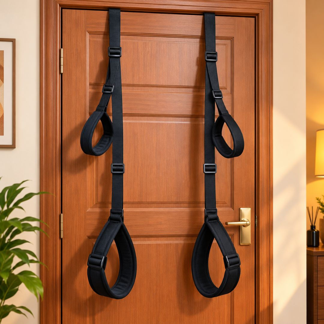 Door Swing Restraints with thigh and cuff support