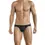 Thumbnail: Men's White Microfiber + Lace Fabric Free Size Brief Underwear