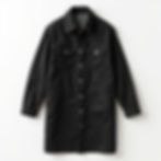 Black Denim Coat