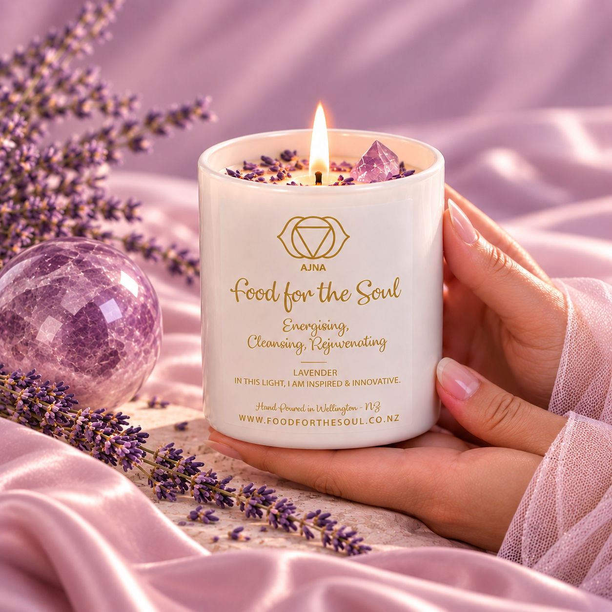 Third Eye Chakra Candle