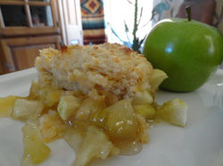 Apple Cobbler with Cheese
