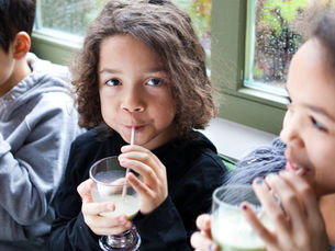 Matcha Bananenmilkshake