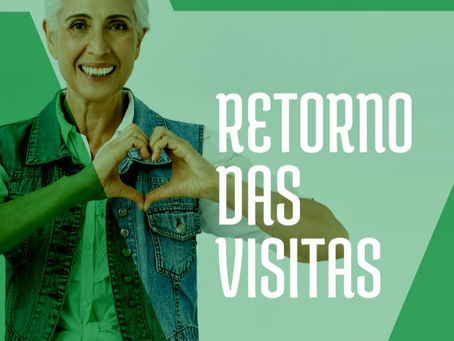 Uma grande alegria: retorno das visitas aos Idosos