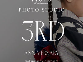 IROTO PHOTO STUDIO 3年目記念キャンペーン