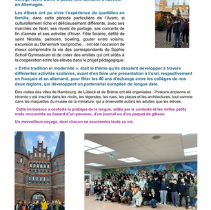 Séjour Erasmus Itzeheo en Allemagne.