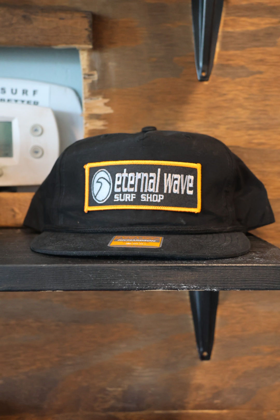 Black & Yellow Patch Hat