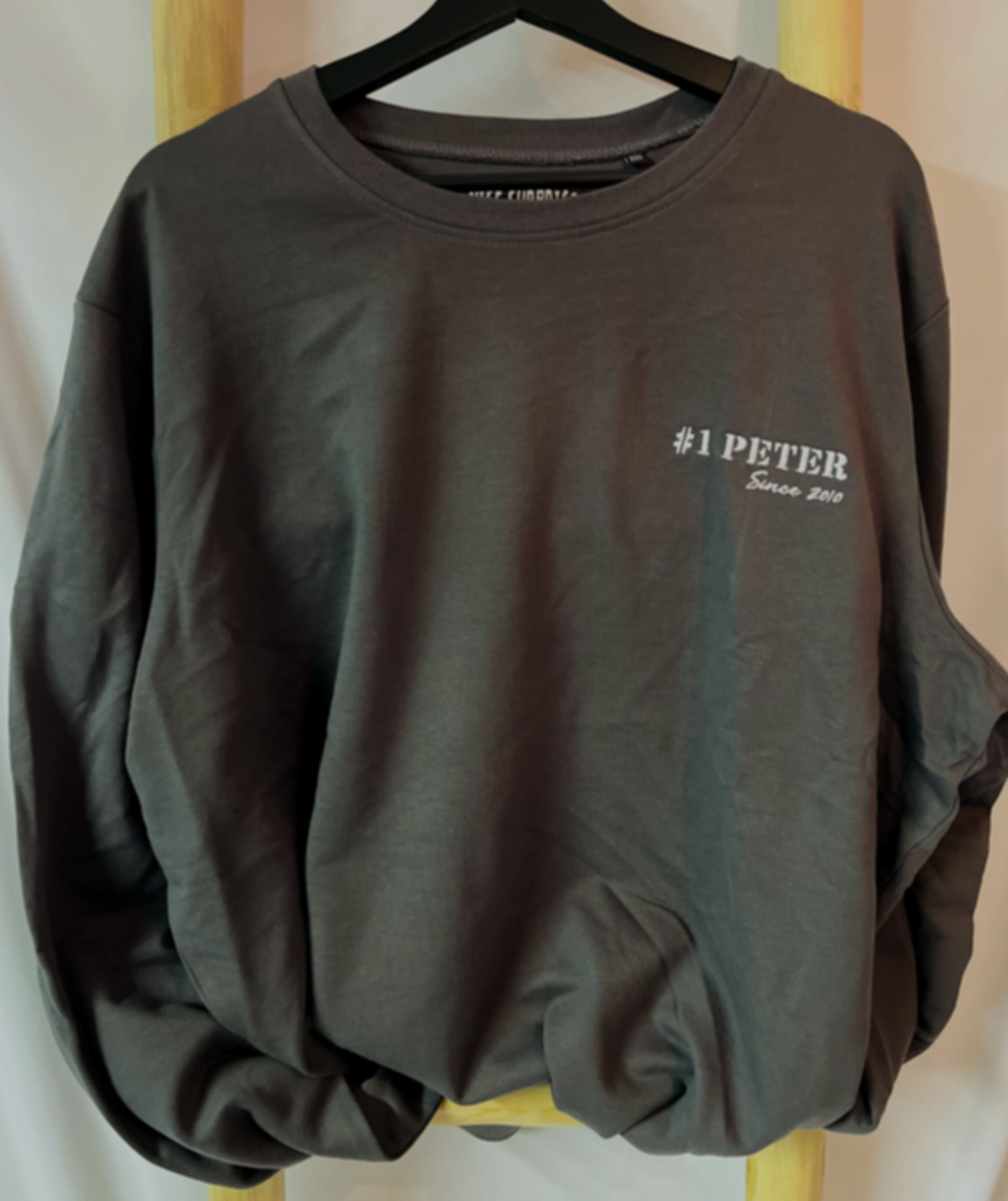 Sweater Nr1 Peter - Papa - Opa - Since Gepersonaliseerd - Geborduurd