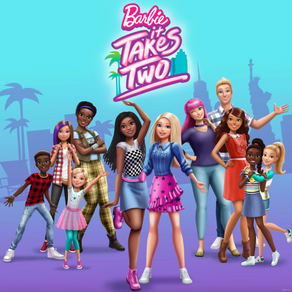 BARBIEⓇ AND BARBIE CHASE THE BRIGHT LIGHTS IN THE BIG CITY IN BARBIE: IT TAKES TWO