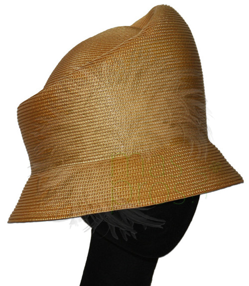 Swirl Crown Cloche Hat