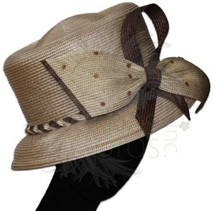 Classic Elegance Bow Hat