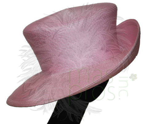 Elegant Wide Brim Bowler Hat