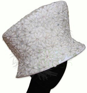 Classic Wide Brim Church Hat