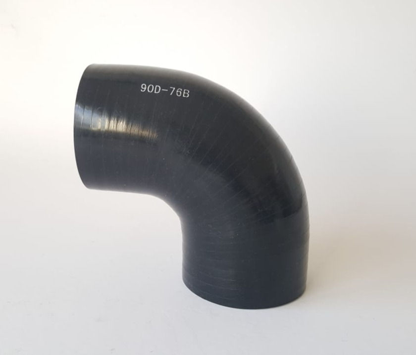 Thumbnail: 76mm 90 Degree Silicone elbow hose