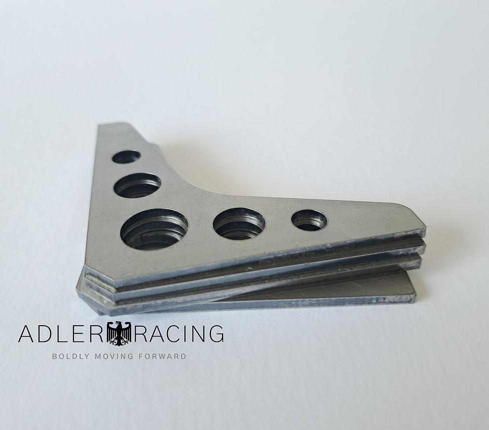 Thumbnail: Corner plate bracket 75 x 75mm