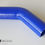 Thumbnail: 38mm 45 Degree Silicone elbow hose