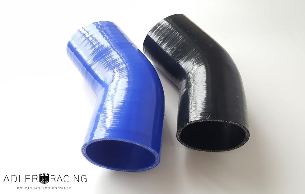 Thumbnail: 76mm 45 Degree Silicone elbow hose