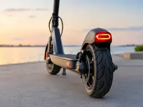 Scooter Rear Safety Light for 360° Visibility