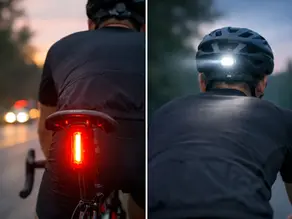 Rear Bike Light vs Helmet Light: Which Wins?