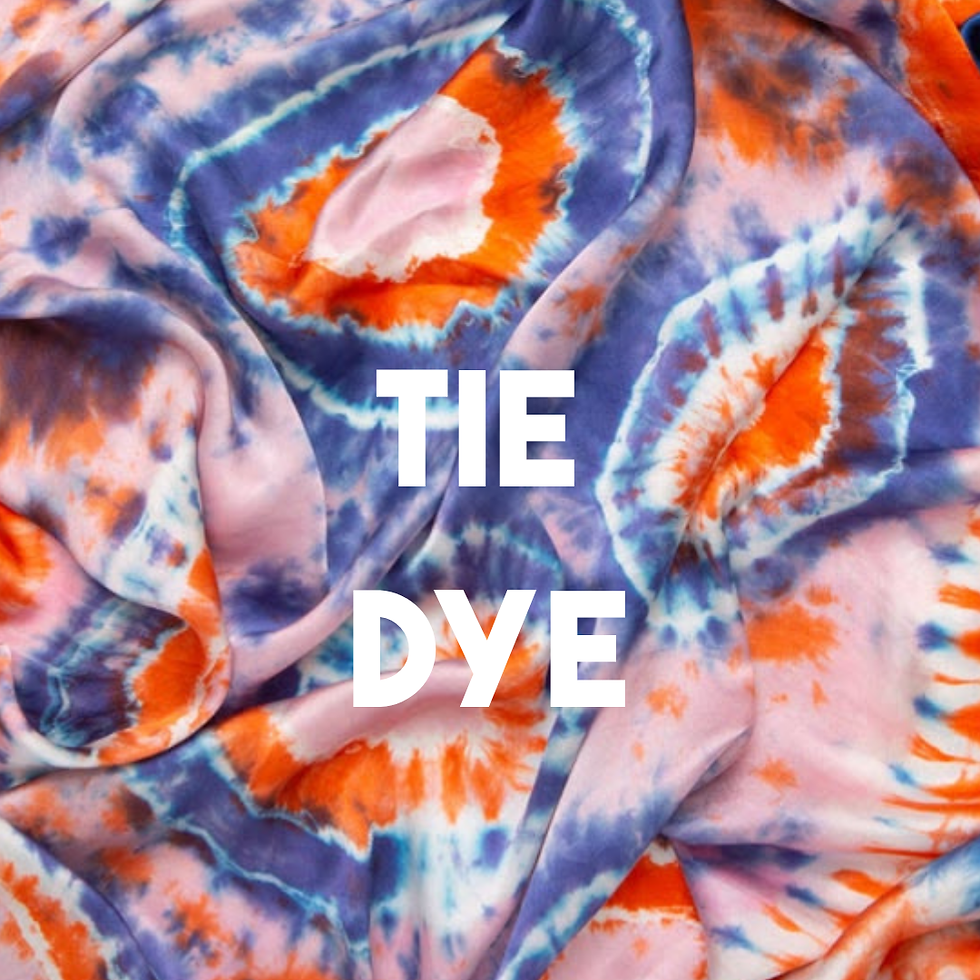 Craft Club! Tie Dye