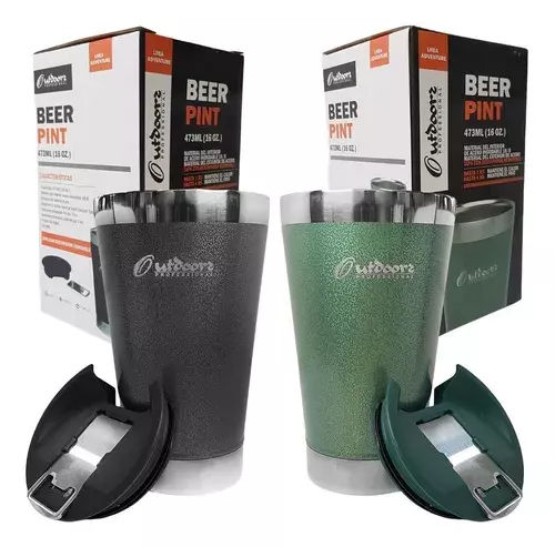 VASO TERMICO BEER PINT OUTDOORS PRO 473 ML