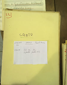 Alocação de documentação prepara a transferência do arquivo do maestro Benjamim - 27.06.2017 Residência de Paulo Azevedo