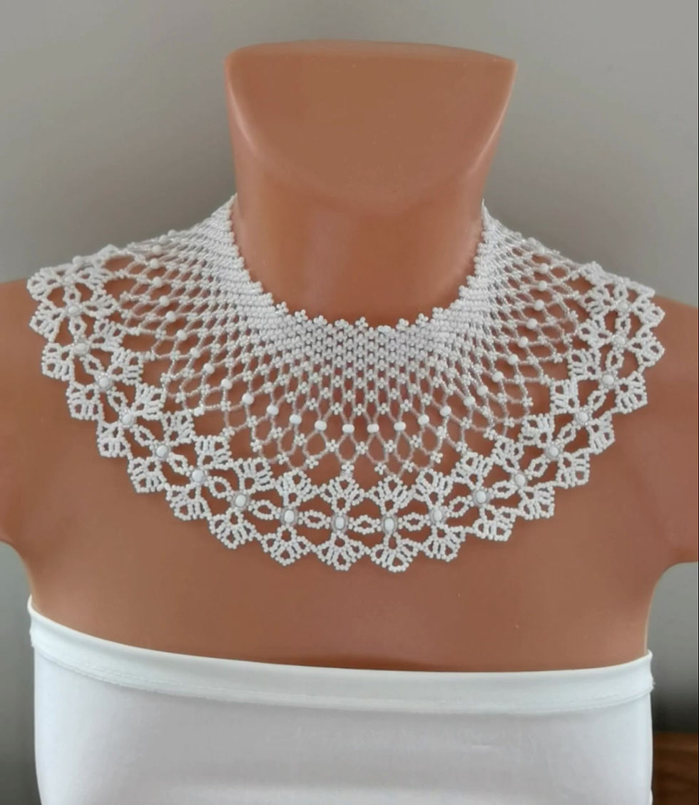 Thumbnail: WHITE WEDDING PARTY JEWERLY