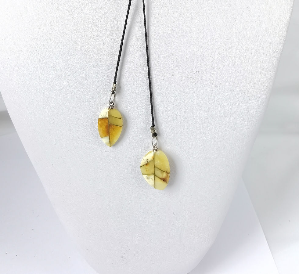 Thumbnail: GENUINE MULTICOLOR AMBER JEWELRY
