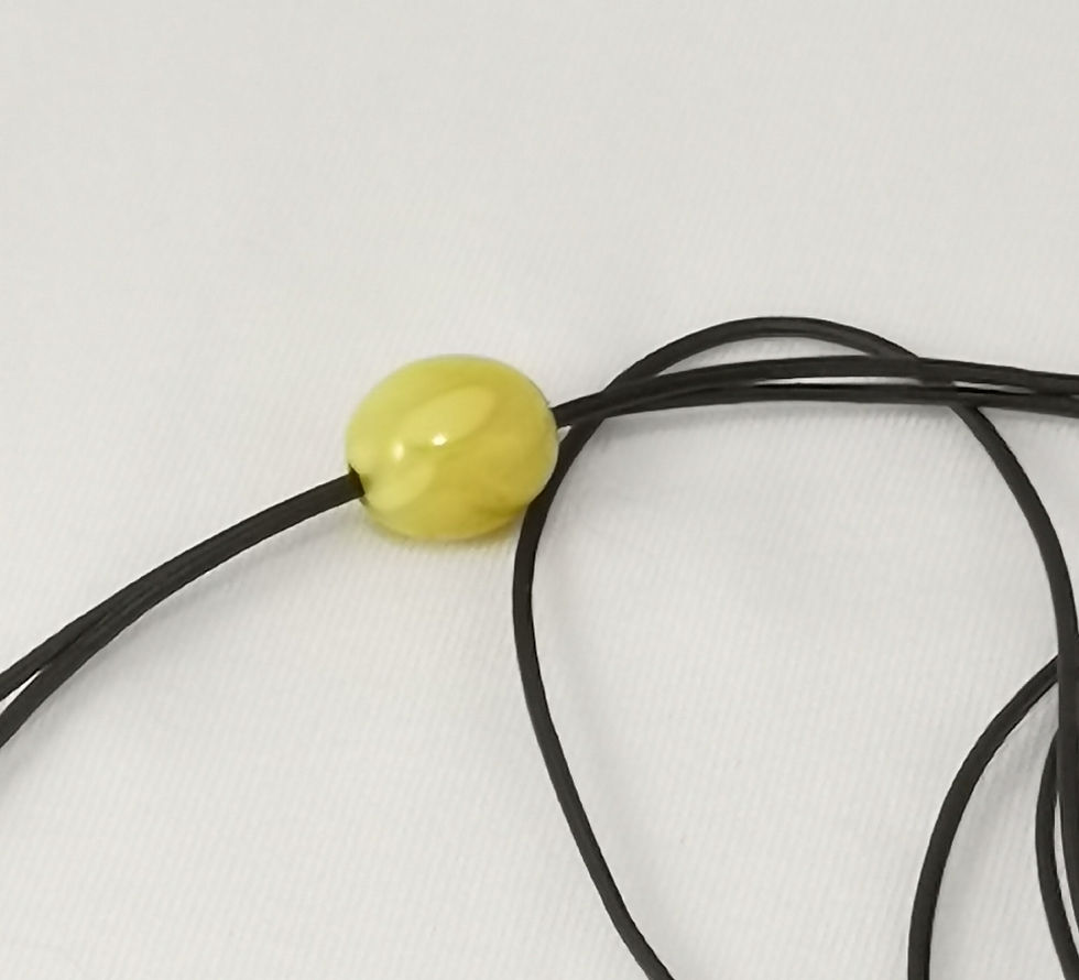 Miniatiūra: Multicolor amber necklace jewelry