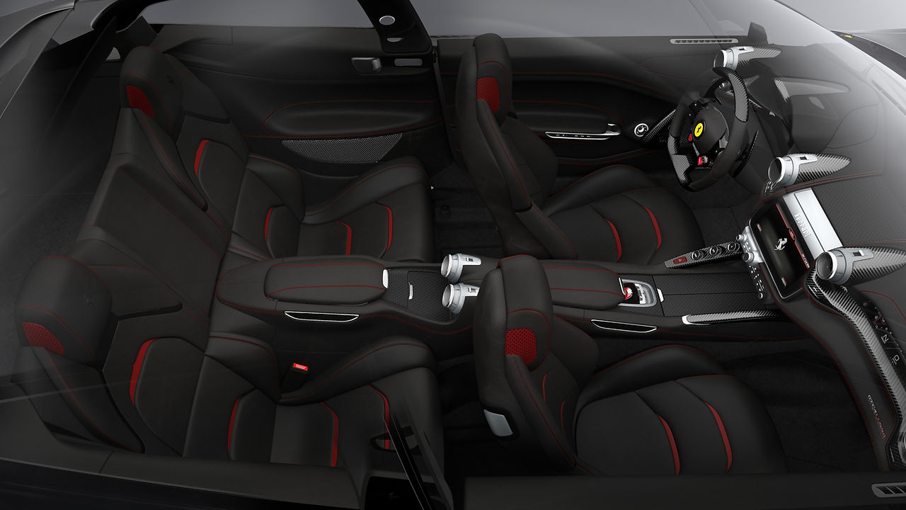 Ferrari GTC4 Lusso T Inside