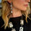 Thumbnail: Sterling Silver White Buffalo “Statement” Earrings