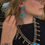 Thumbnail: Sterling Silver Turquoise Chandelier “Statement” Earring