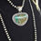 Thumbnail: Vintage Royston Turquoise Pendant and Navajo Pearl Set