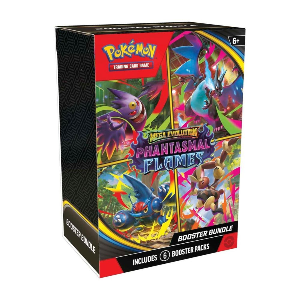 English | Pokémon Mega Evolutions Mega Phantasmal Flames Booster Bundle
