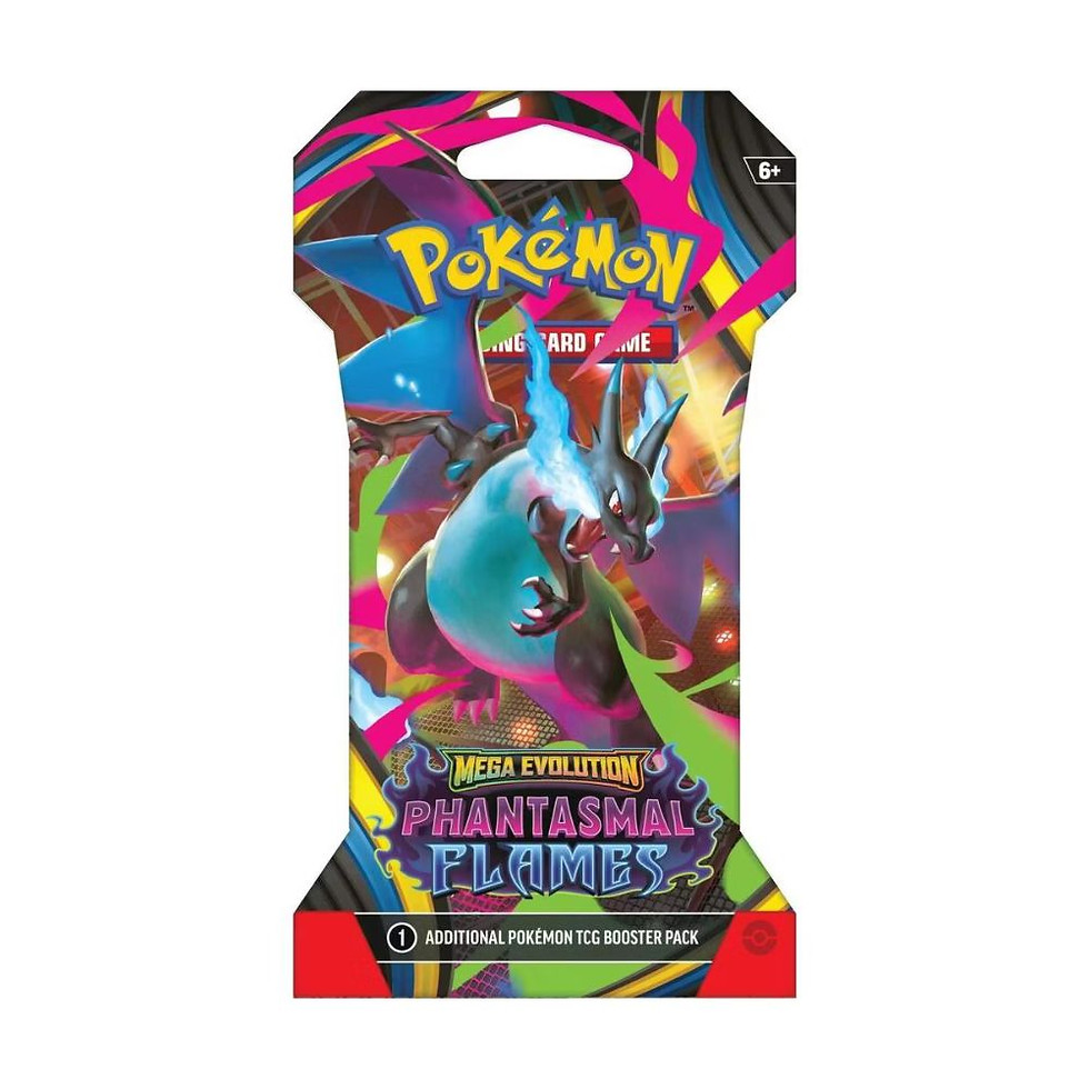 Thumbnail: English | Pokémon Phantasmal Flames Booster Packs