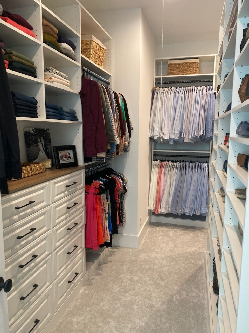 Chicago Closets Primary Closet