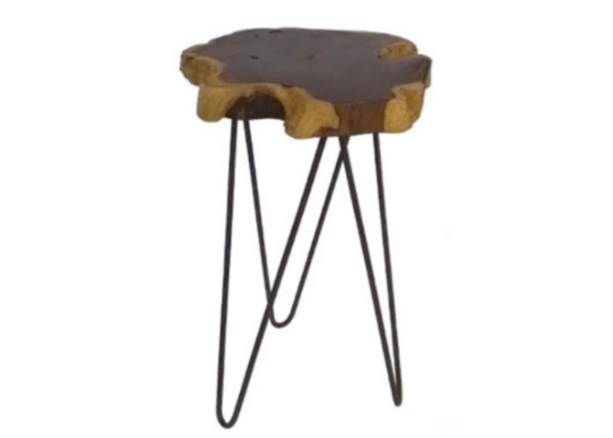 Live Edge End Table